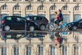 Place de la Bourse in Bordeaux, France on September 20, 2015 Royalty Free Stock Photo