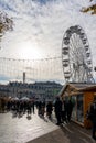 Place de la Comedie in Montpellier, France Royalty Free Stock Photo