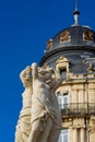 Place de la Comedie in Montpellier, France Royalty Free Stock Photo