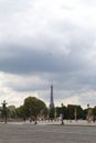 France Paris Concorde Square Eiffel Tower 34212