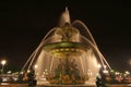 Place de la Concorde fountain in Paris, France Royalty Free Stock Photo