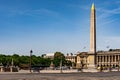 Place de la Concorde and hotel Crillon in Paris