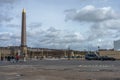 Place de la Concorde and Luxor Obelisk in Paris, France