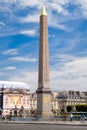 Place de la Concorde in Paris Royalty Free Stock Photo