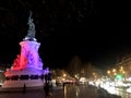 Place de la Republique Paris Royalty Free Stock Photo