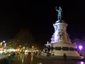 Place de la Republique Paris Royalty Free Stock Photo