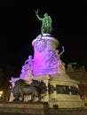 Place de la Republique Paris Royalty Free Stock Photo