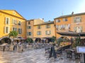 Place des Arcades in Valbonne, South of France