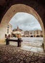 Monpazier in Dordogne region of France