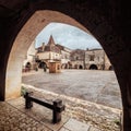 Monpazier in Dordogne region of France