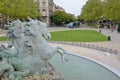 Place des Quinconces in the French city Bordeaux