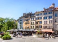 Place du Bourg-de-Four in the old town of Geneva