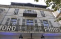 Arles, 9th september: Place du Forum Historic Building Downtown in Arles, France