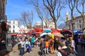 Place du Tertre Royalty Free Stock Photo