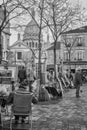 Place du Tertre Royalty Free Stock Photo