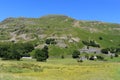 Place Fell, Side Farm, yellow field, Patterdale