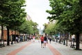 Place Foch in Ajaccio, France Royalty Free Stock Photo