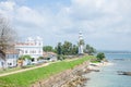 Place of interest Galle fort in Sri Lanka the Beacon on a bastion Utrecht and church