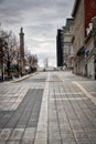 Place Jacques-Cartier English: Jacques Cartier square is a square located in Old Montreal, Quebec, Canada. Royalty Free Stock Photo