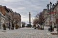 Place Jacques-Cartier English: Jacques Cartier square is a square located in Old Montreal, Quebec, Canada. Royalty Free Stock Photo
