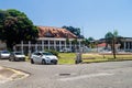 Place Leopold Heder square in Cayenne