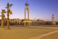 Place of Mechouar in Laayoune Royalty Free Stock Photo