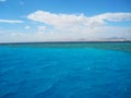 Place of mixing the waters of the Red Sea. Sinai, Egypt