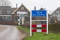 Place name sign Olst The Netherlands