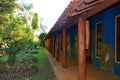 A place for relaxation local hacienda , next to the city Ribeirao Preto, Region Minas Gerais Royalty Free Stock Photo