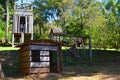 A place for relaxation local hacienda , next to the city Ribeirao Preto, Region Minas Gerais Royalty Free Stock Photo