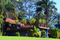 A place for relaxation local hacienda , next to the city Ribeirao Preto, Region Minas Gerais Royalty Free Stock Photo