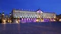 Place stanislas in blue Royalty Free Stock Photo