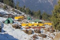 place is in Uttarakhand in India called AULI Royalty Free Stock Photo