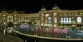 Place Vendome Mall in Lusail city, Qatar interior view at night