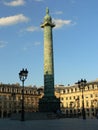 Place Vendome, Paris ( France ) Royalty Free Stock Photo