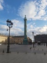 Place VendÃÂ´me Paris Royalty Free Stock Photo