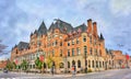 Place Viger, A Historic Hotel And Train Station In Montreal - Quebec, Canada.