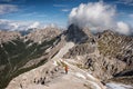 Trekking nirvana: Dolomiti Friulane Royalty Free Stock Photo