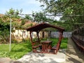 Feredeu Monastery.Backyard.Arad County,Romania Royalty Free Stock Photo