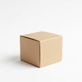 Placed in the center, the box casts a slight shadow to its left, suggesting Royalty Free Stock Photo
