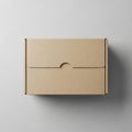 Placed on a smooth, light-colored surface, the box casts a subtle shadow Royalty Free Stock Photo