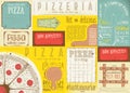 Placemat for Pizzeria