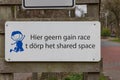 Placename sign Haren The Netherlands Royalty Free Stock Photo