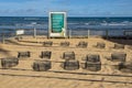 Places dedicated to the birth of turtles at Tamar project on Praia do Forte, Brazil