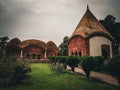 Places to visit in Puthia Rajbari, Rajshahi Division is located in Puthia Thana of Natore District Royalty Free Stock Photo