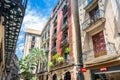 Placeta de Montcada day view in Barcelona, Spain