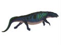 Placodus Triassic Reptile Royalty Free Stock Photo