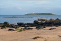 Pladda Island and lighthouse