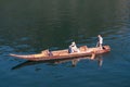 Plaette, the Traditional Flatboat or Rowing Boat on Lake Hallstatt