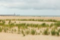Plage de Malo-les-Bains, a large beach. Dunkirk, France